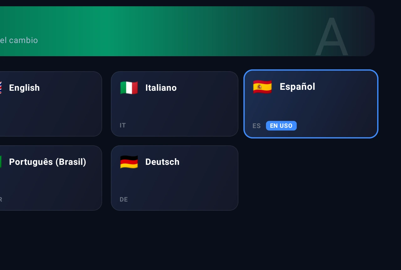Le sei lingue di Jusonix
